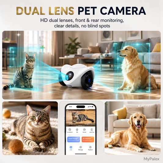 PalexRobot Pro — The Smart Pet Robot
That Never Lets Your Pet Feel Alone