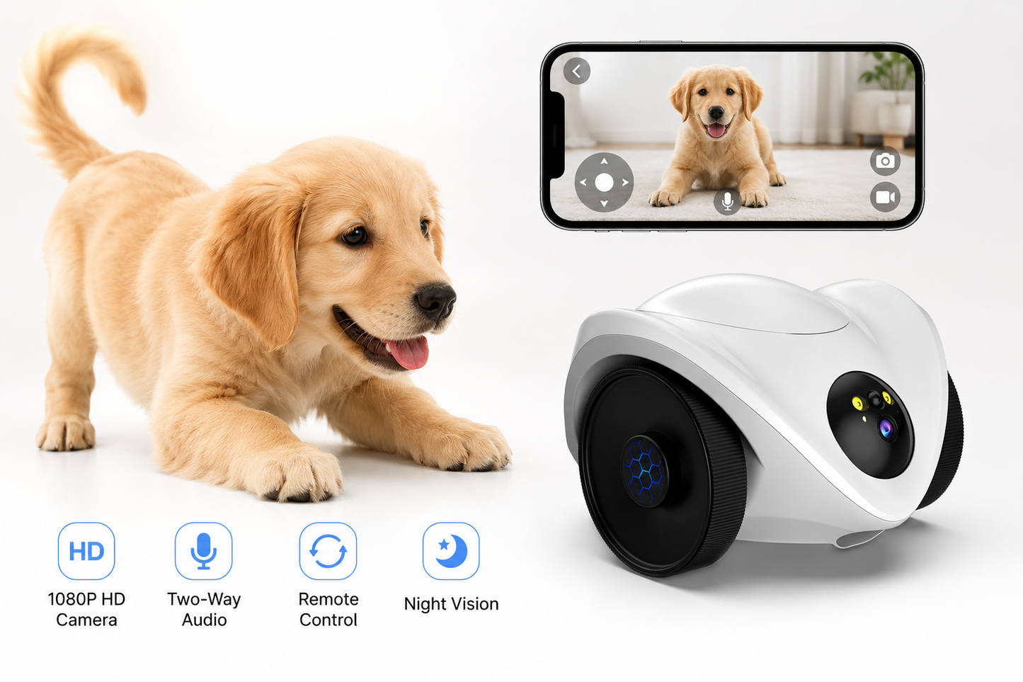 PalexRobot Pro — The Smart Pet Robot 
That Never Lets Your Pet Feel Alone