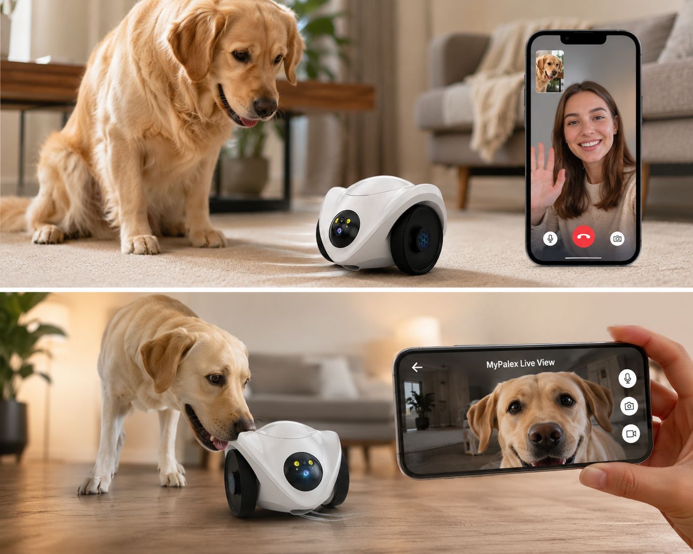 PalexRobot Pro — The Smart Pet Robot 
That Never Lets Your Pet Feel Alone