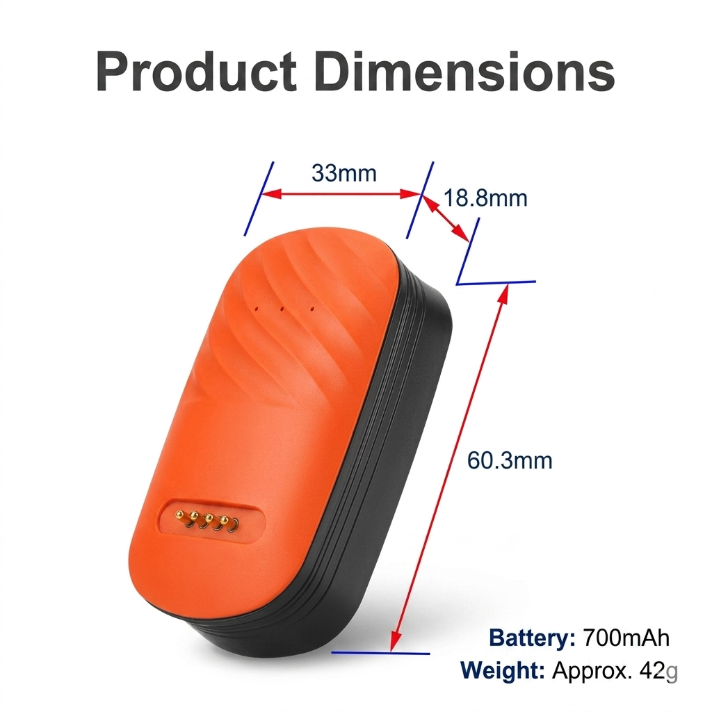 Smart GPS Pet Tracker Collar — Real-Time Location for Dogs & Cats