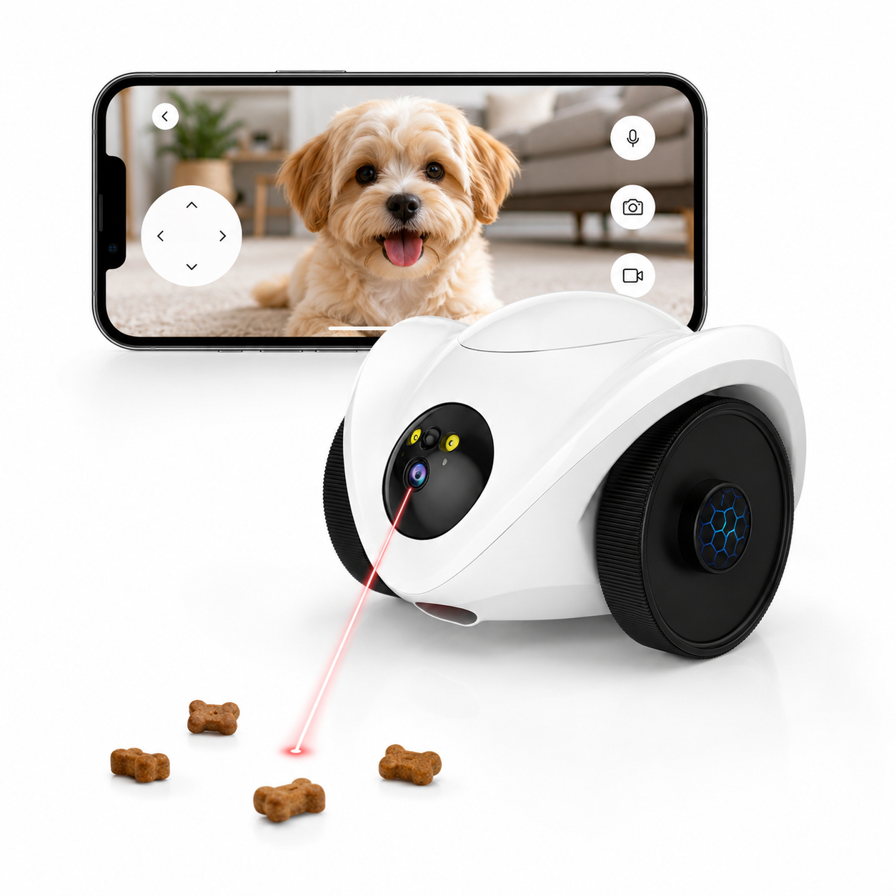 PalexRobot Pro — The Smart Pet Robot 
That Never Lets Your Pet Feel Alone