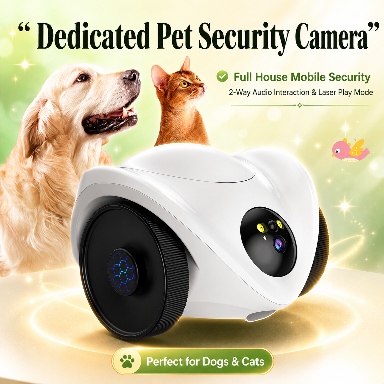 PalexRobot Pro — The Smart Pet Robot 
That Never Lets Your Pet Feel Alone